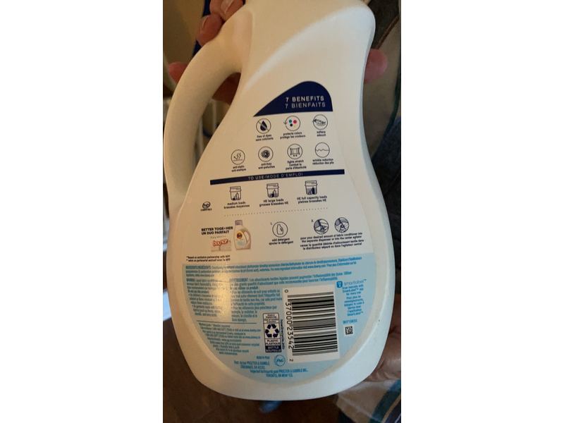 Downy Fabric Conditioner, Free & Gentle, 90 Loads, 77 fl oz