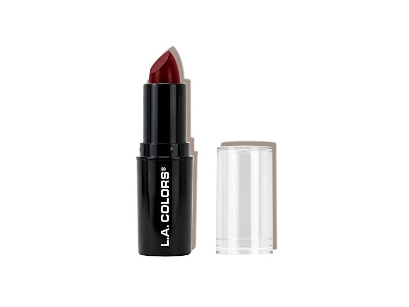 L.A Colors Pout Chaser Lipstick, Maraschino Cherry, 0.13 oz/3.8 g