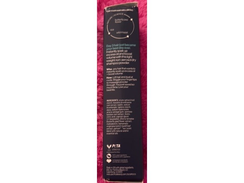 Pacifica Volumizing Dry Shampoo Powder, Best Day Ever, 1 0z/28 g
