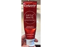 Colgate Optic White Fluoride Toothpaste, Clean Mint, 6 oz/170 g - Image 3