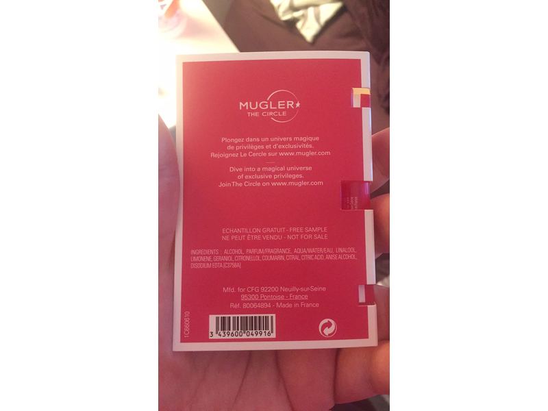 Mugler Angel Nova Eau De Parfum, 0.04 oz/1.2 ml