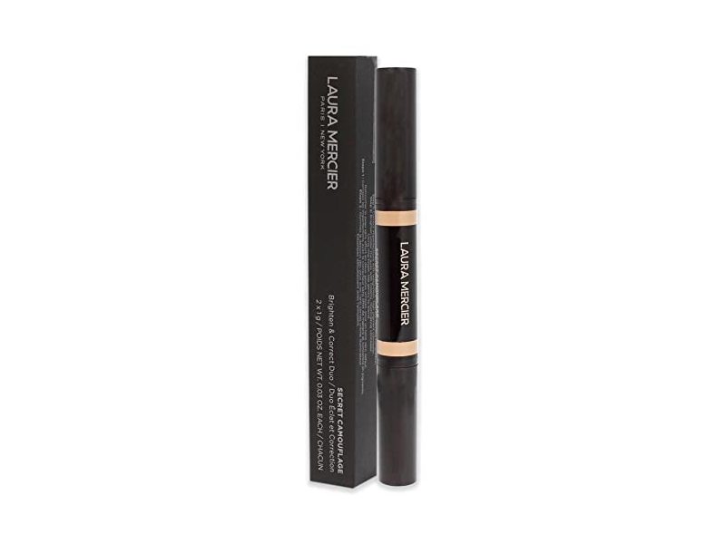 Laura Mercier Secret Camouflage Concealer Duo Stick, 1N Fair with Neutral Undertones, 2 X 0.03 oz/1 g