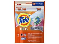 Tide Pods+ 4-in-1 Downy Laundry Detergent Pacs, April Fresh, 26 ct - thumbnail 1