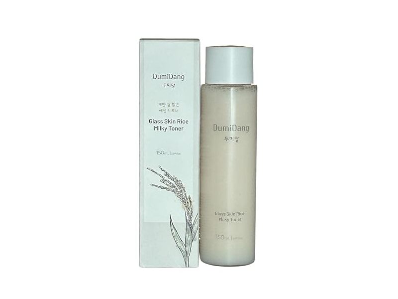 DumiDang Glass Skin Rice Milky Toner, 5.07 fl oz/150 mL