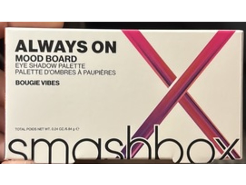 Smashbox Always On Mood Board Eye Shadow Palette, 04 Bougie Vibes, 0.24 fl oz/6.84 g