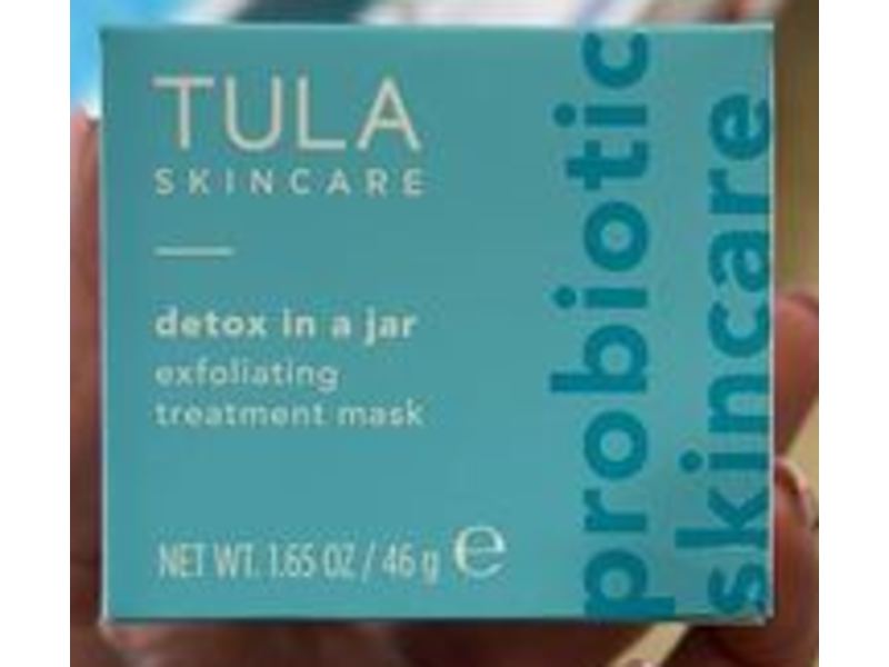 Tula Skin Care Exfoliating Treatment Mask, Detox In A Jar, 1.65 oz/46 g