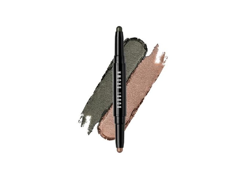Bobbi Brown Dual-Ended Long-Wear Cream Shadow Stick, Cafe/Gilded Green​, 0.05 oz/1.6 g
