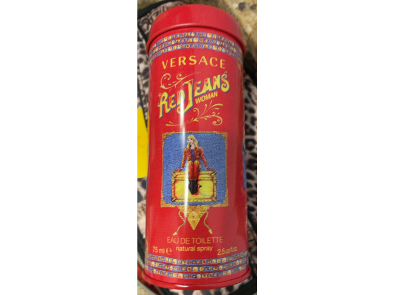 Versace Red Jeans Eau De Toilette Spray, 2.5 fl oz/75 mL