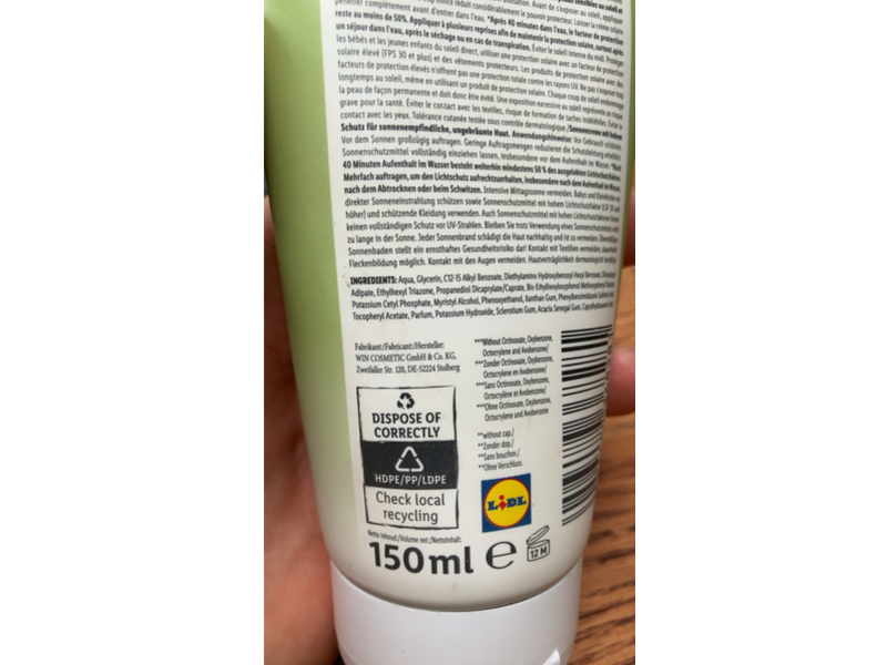 Cien Sun Love Your Planet Sun Screen, SPF 50, 150 mL