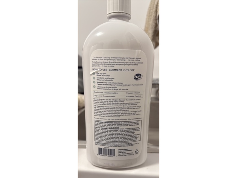 Swash Laundry Detergent, Free & Clear, 30 fl oz/887 mL
