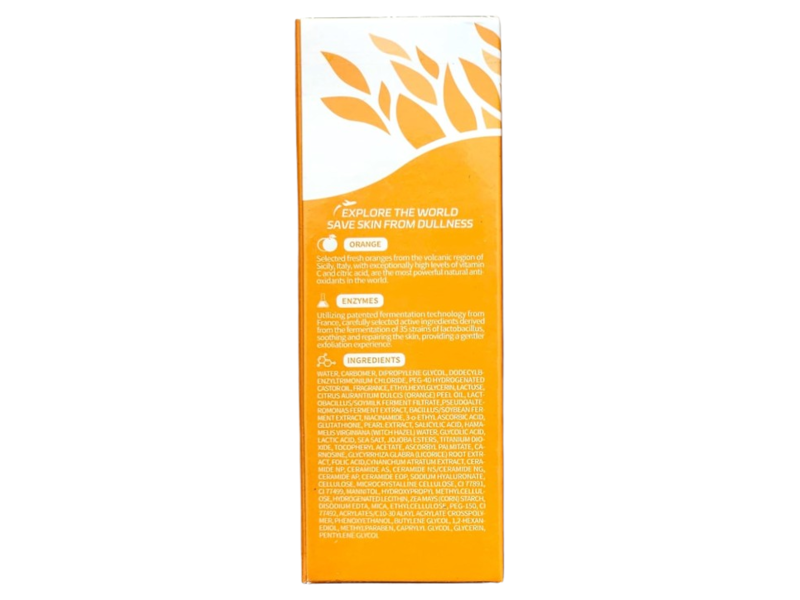 Gmeelan Enzymes Exfoliating Brightening Gel, Orange, 1.7 oz/50 g, Pack Of 2