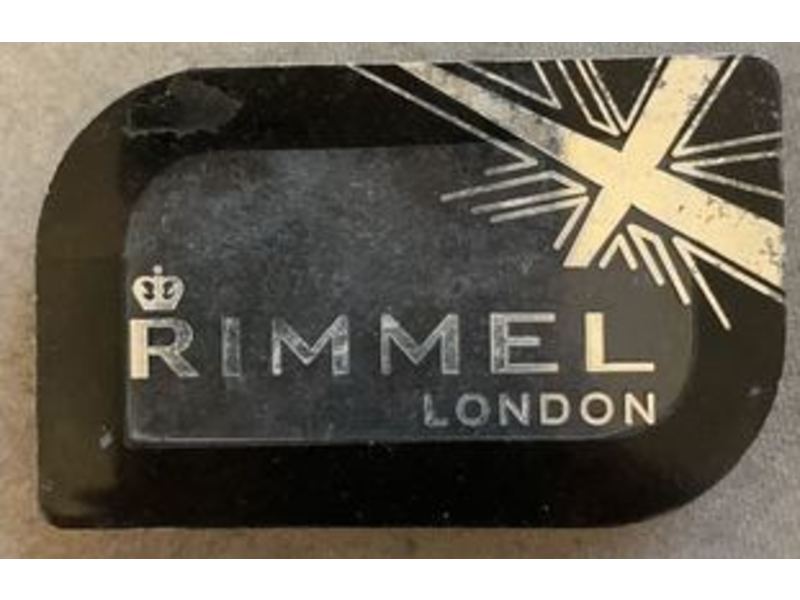 Rimmel London Magnif'eyes Mono Eye Shadow, Black Fender, 0.12 oz/3.5 g