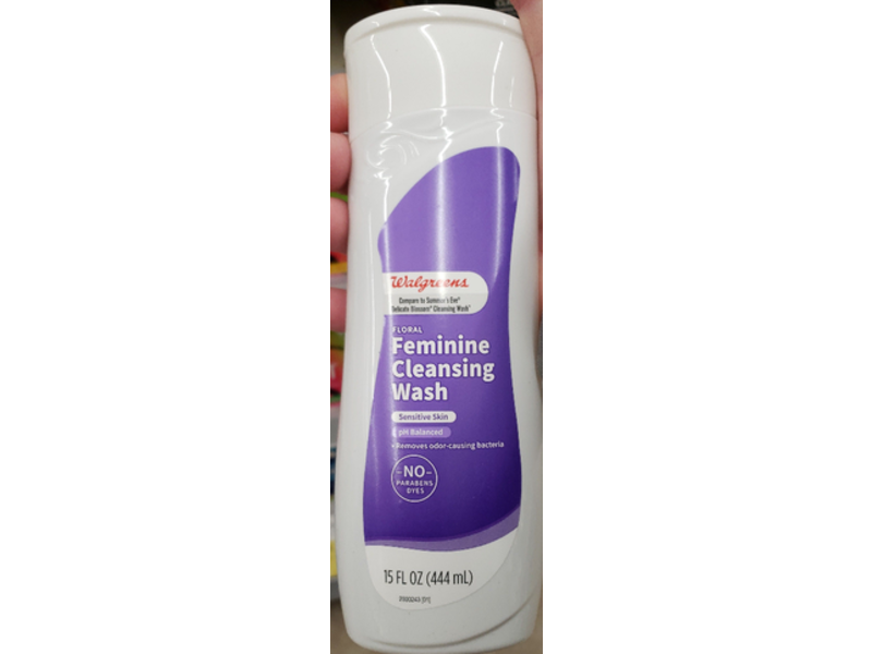 Walgreens Feminine Cleansing Wash, Floral, 15 fl oz/444 mL