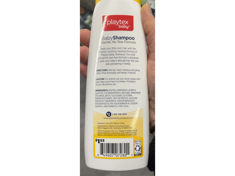 Playtex Baby Shampoo, 12 fl oz/354 mL