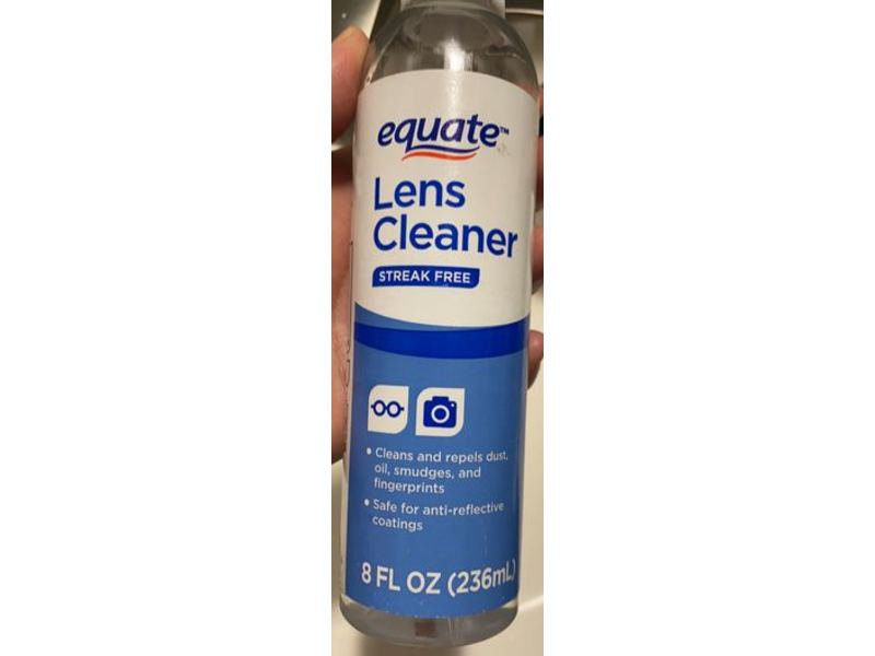 Equate Lens Cleaner, 8 fl oz/236 mL