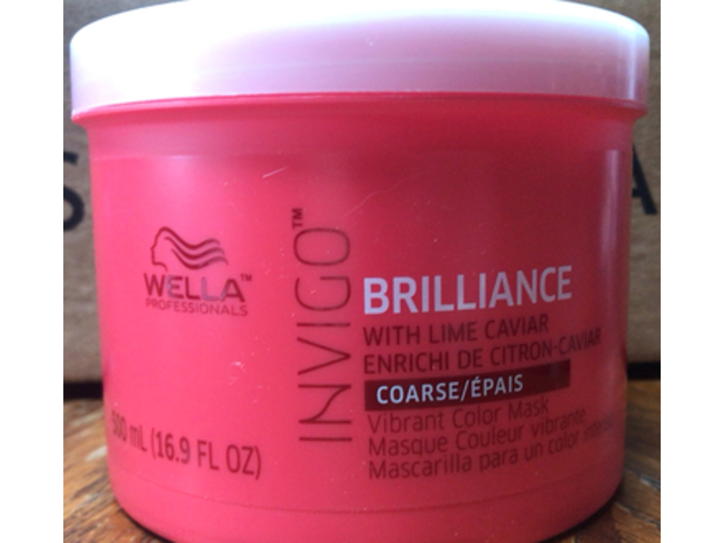 Wella Invigo Coarse Vibrant Color Mask, Lime Caviar, 16.9 fl oz/500 mL