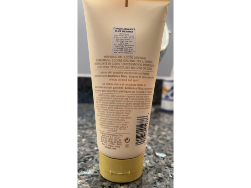 Clinique Aromatics Elixir Body Smoother, 6.7 fl oz/200 mL