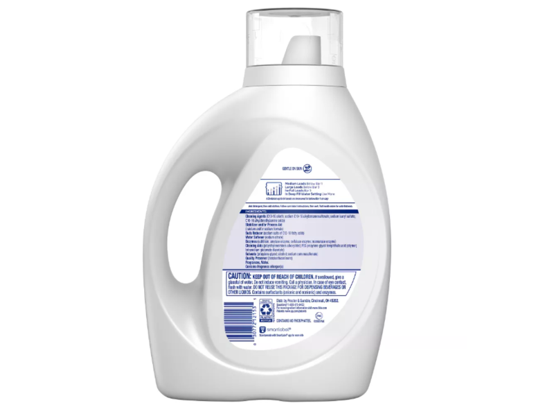 Tide Fresh & Gentle Liquid Laundry Detergent, White Lavender, 64 Loads, 84 fl oz