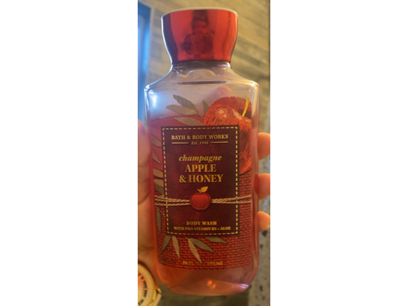 Bath & Body Works Body Wash, Champagne Apple & Honey, 10 fl oz/295 mL