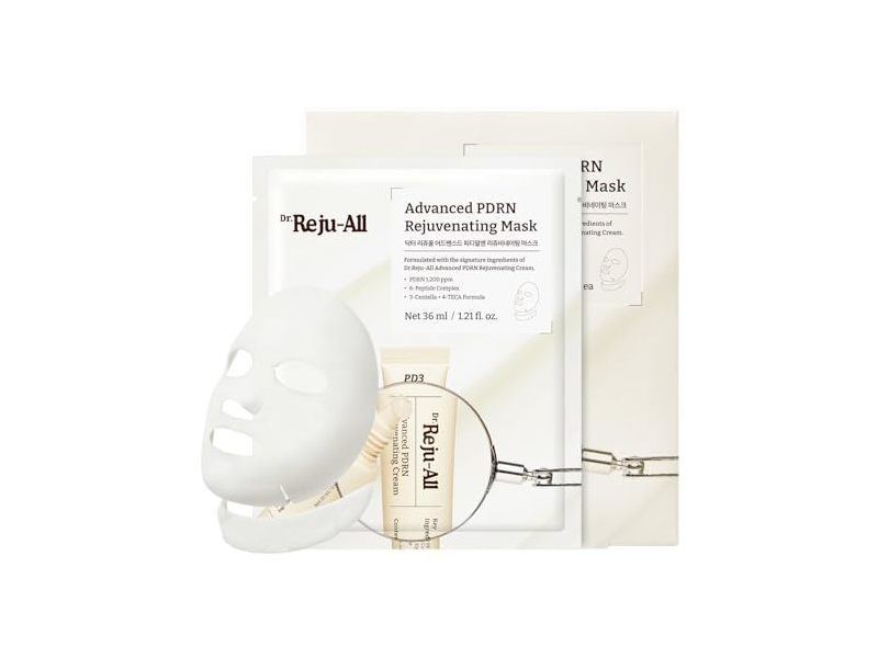 Dr. Reju-All Advanced PDRN Rejuvenating Mask, 1.21 fl oz/36 mL, 4 Count