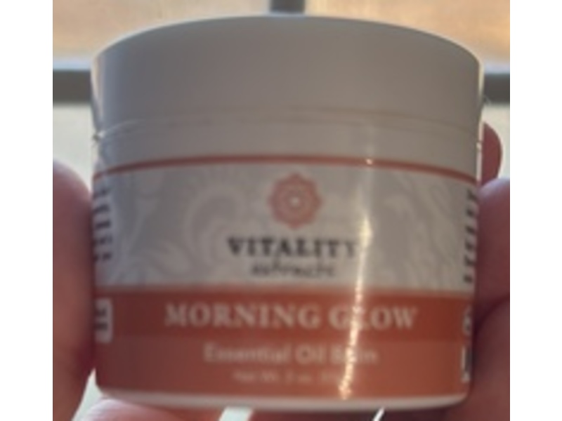 Vitality Extracts Essential Oil Balm, Morning Glow, 2 oz/57 g