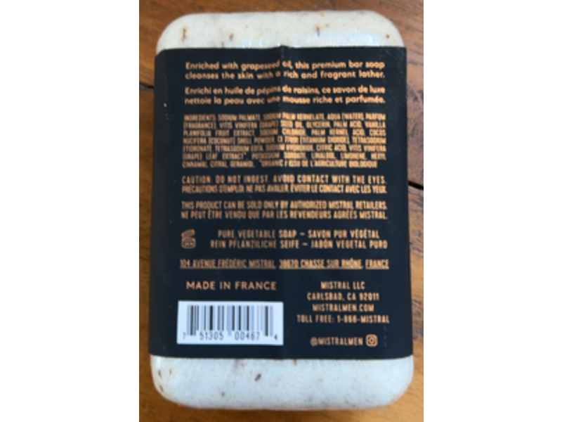 Mistral Luxury Soap, Mezcal Lime, 8.8 oz/250 g