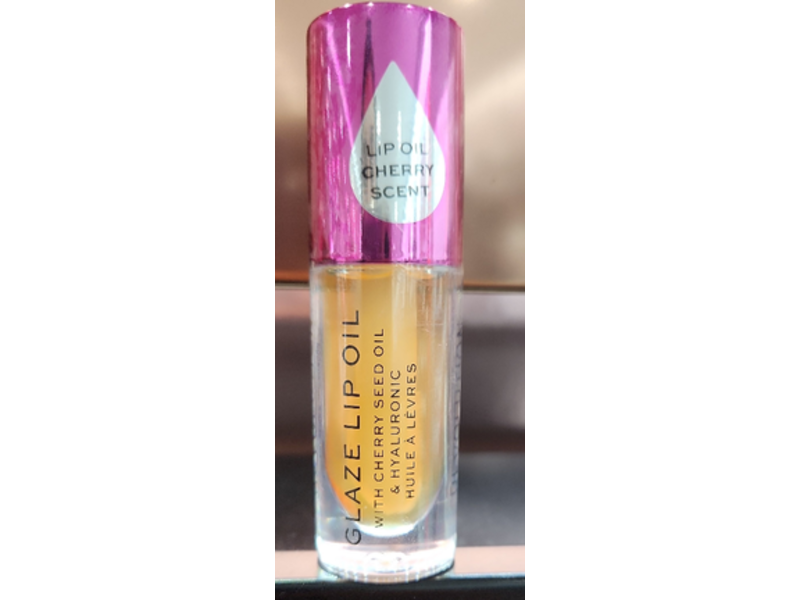 Makeup Revolution Glaze Lip Oil, Getaway Terracotta, 0.15 fl oz/4.6 mL
