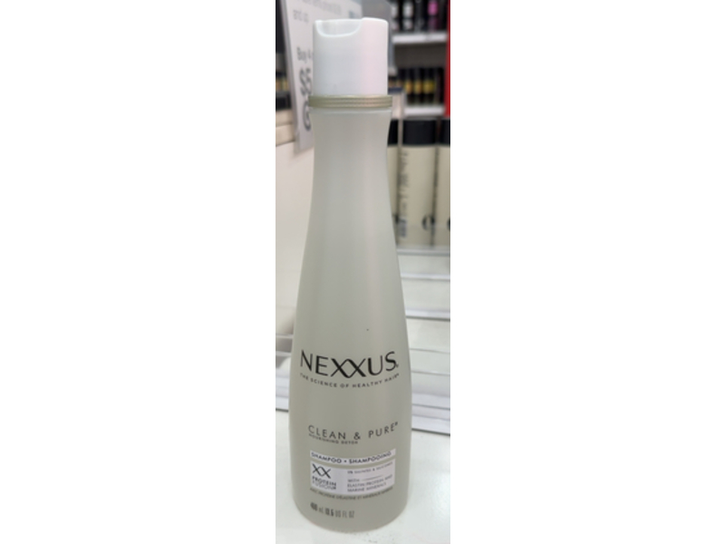 Nexxus Clean & Pure Nourishing Detox Shampoo, Elastin Protein & Marine Minerals, 13.6 fl oz/400 mL