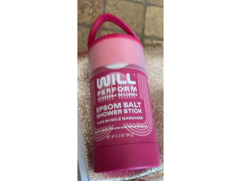 Will Epsom Salt Shower Stick, Cocoa & Shea Butters, 2.3 oz/68 g
