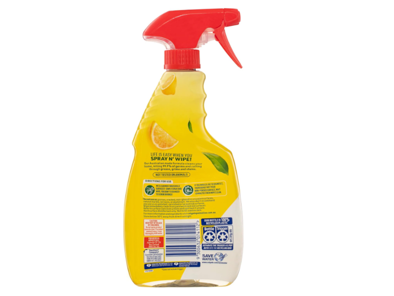 Ajax Multi-Purpose Spray N' Wipe, Lemon Citrus, 500 mL