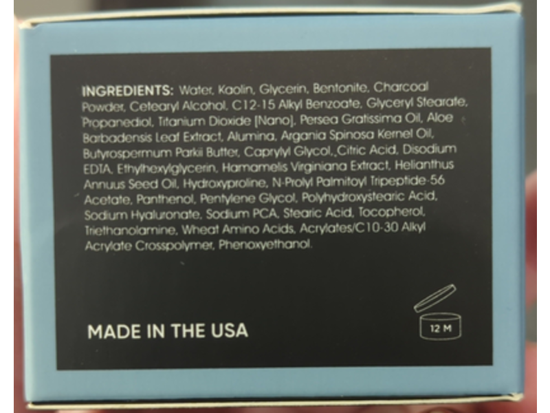 Buttah Dorion Renaud Charcoal Detox Mask, 1 oz/28 g