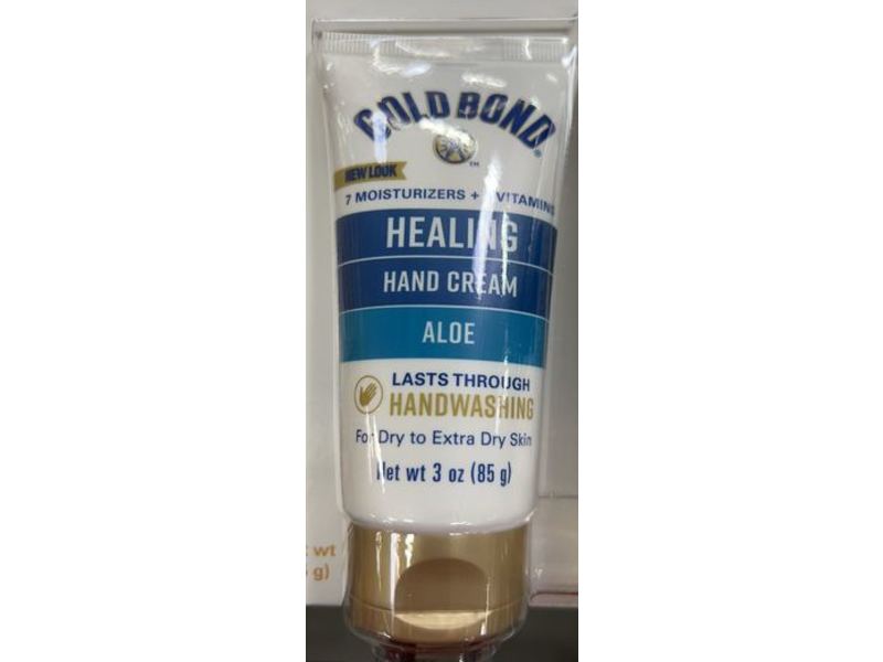 Gold Bond Healing Hand Cream, Aloe, 3 oz/85 g