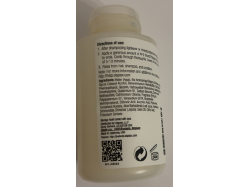 Olaplex Bond Perfector No.2 Lightener Or Rinsing Colour, 3.3 fl oz/100 ml