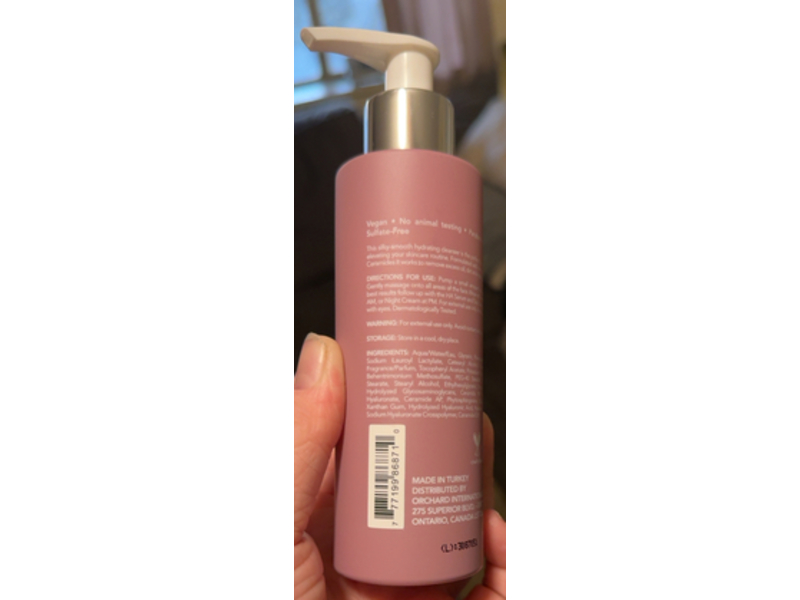 Levitate Beauty Hydrating Cleanser, Ceramide Np & Ceramide Ap, 4.7 fl oz/140 mL