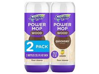 Swiffer Power Mop Wood Floor Cleaner, Lemon, 25.3 fl oz/750 mL, 2 Pack - thumbnail 1