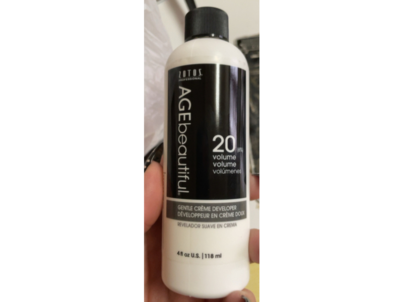Zotos Professional Age Beautiful Gentle Creme Developer, 4 fl oz/118 mL