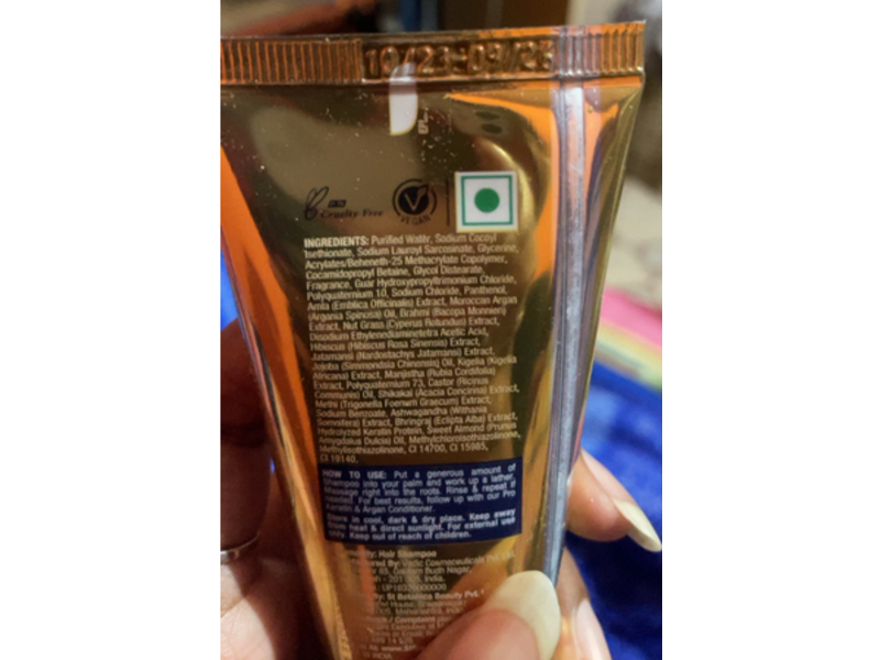 St.Botanica Smoothing Pro Keratin & Argan Shampoo, Hibiscus Extract, Castor Seed & Jojoba Oil, 175 mL