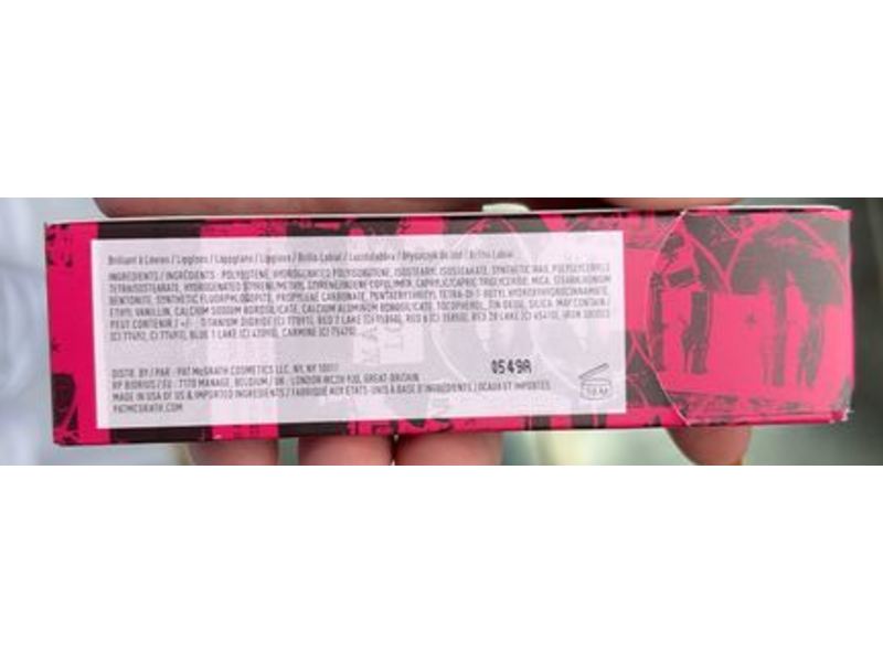 Pat McGrath Labs Lust Lip Gloss, Sunset Rose, 0.15 fl oz/4.5 mL