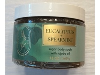 Bath & Body Works Jojoba Oil Sugar Body Scrub, Eucalyptus + Spearmint, 13 oz/368 g - Image 3