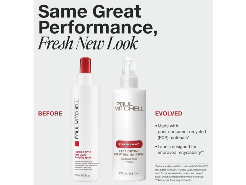 Paul Mitchell Flexible Style Fast Drying Sculpting Spray, Medium Hold, 8.5 fl oz/250 mL