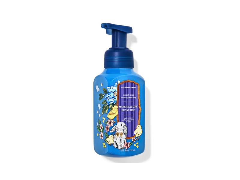 Bath & Body Works Gentle & Clean Foaming Hand Soap, Marshmallow Bunny Hop, 8.75 fl oz/259 mL