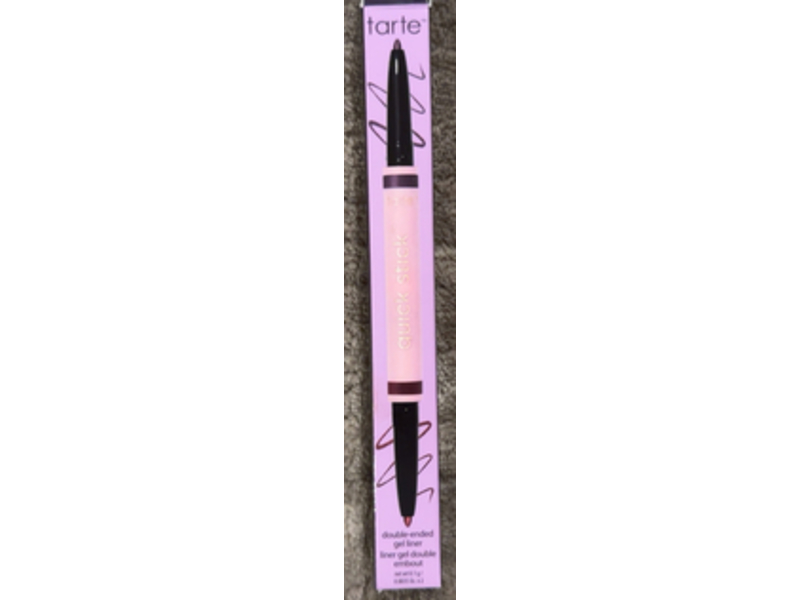 Tarte Quick Stick Double-Ended Gel Liner, Plum/Aubergine, 0.0055 oz/0.1 g