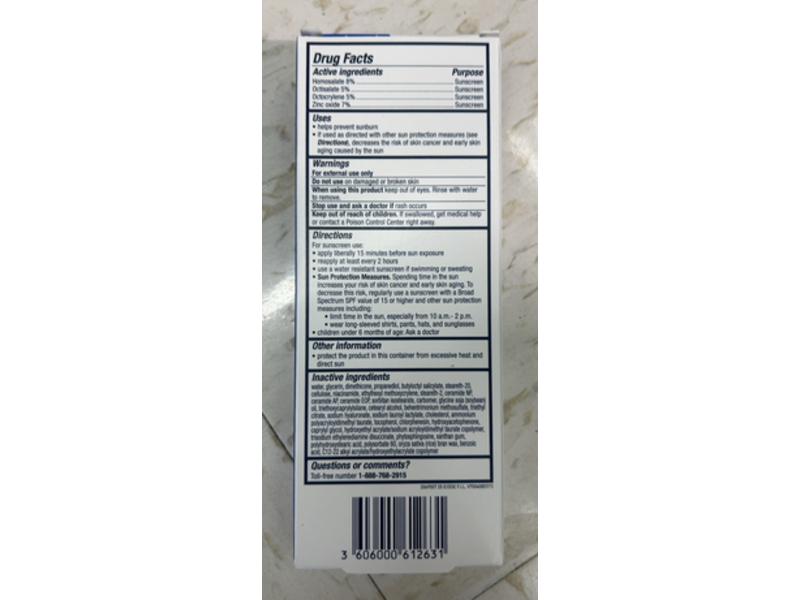 CeraVe Facial Moisturizing Lotion, SPF 50, 3 fl oz/ 89 mL