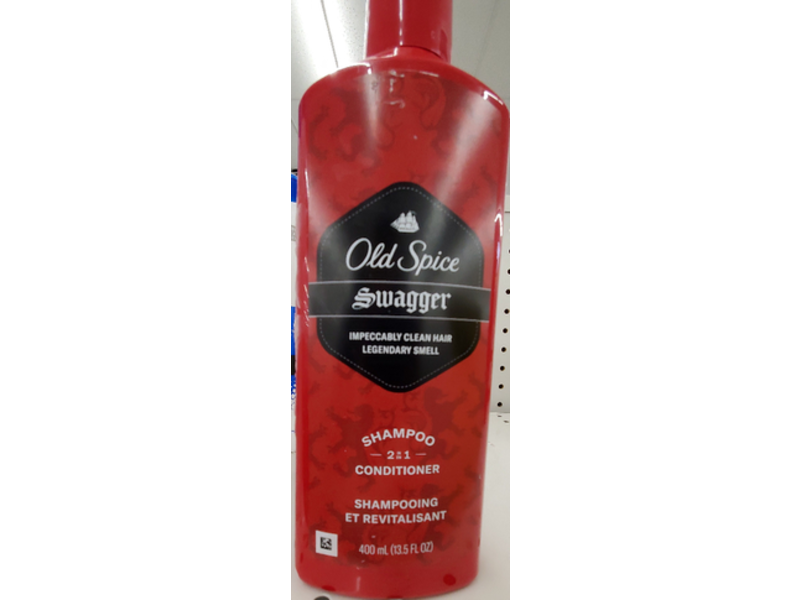 Old Spice 2 In 1 Shampoo & Conditioner, Swagger, 13.5 fl oz/400 mL