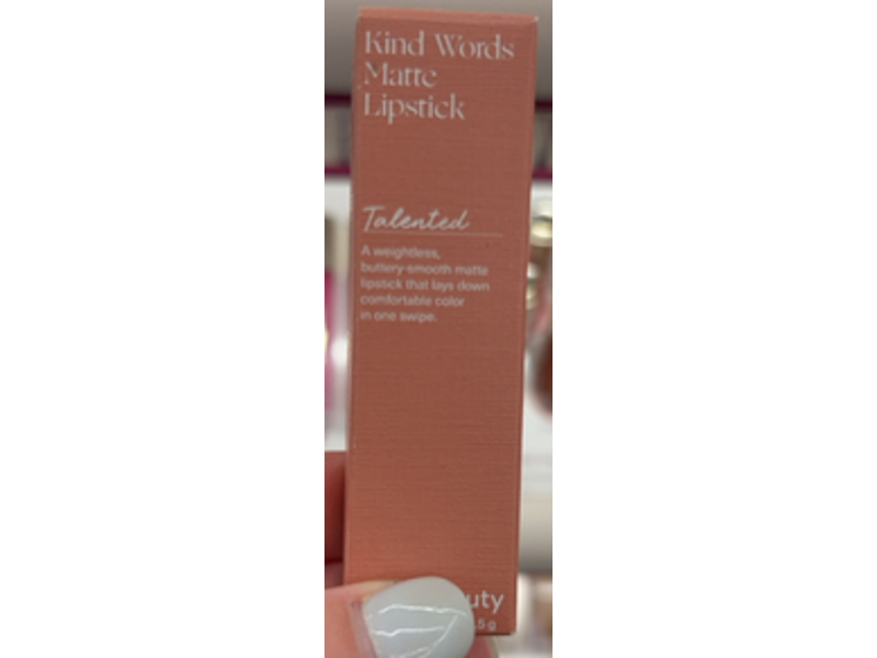 Rare Beauty Kind Words Matte Lipstick, Talented, 0.12 oz/ 3.5 g