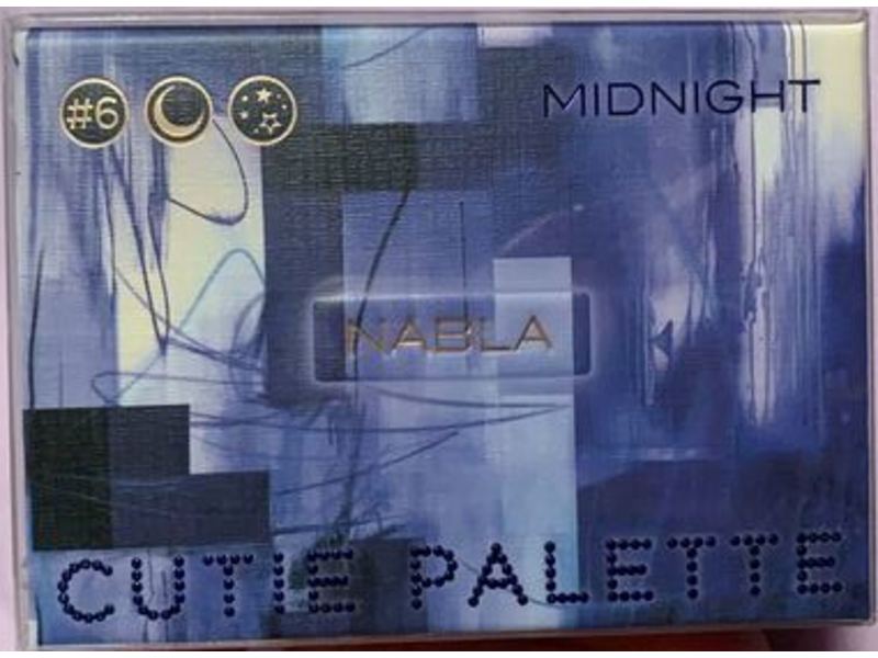 Nabla Cutie Eyeshadow Palette, Midnight