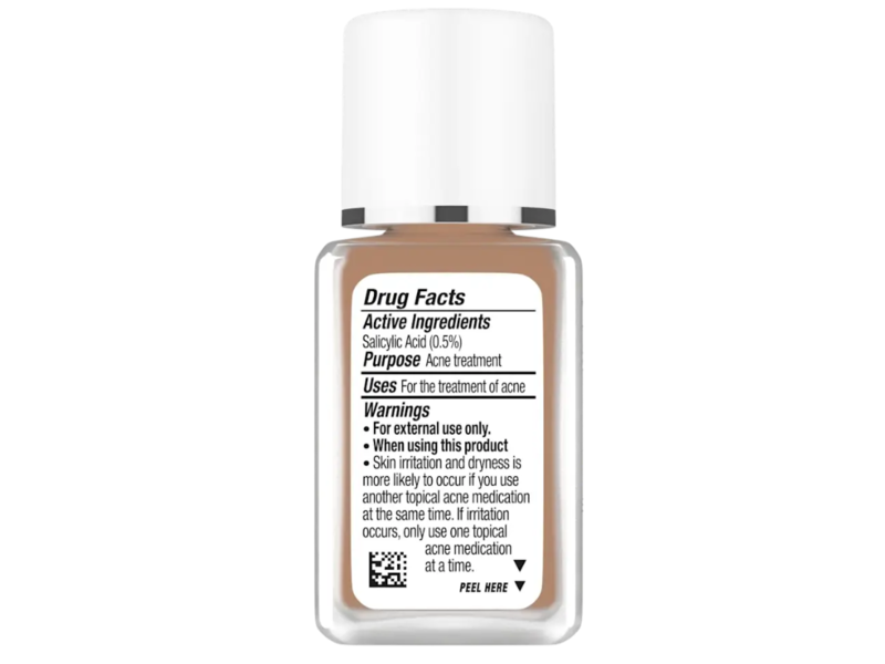 Neutrogena SkinClearing Oil-Free Makeup Foundation, Cocoa 115, 1 fl oz/30 mL