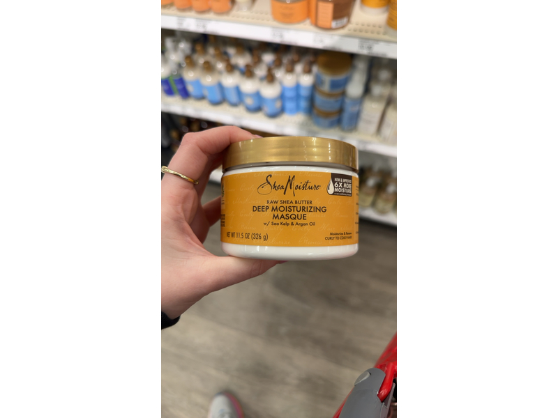 SheaMoisture Raw Shea Butter Deep Moisturizing Hair Masque for Curly Hair 11.5 oz
