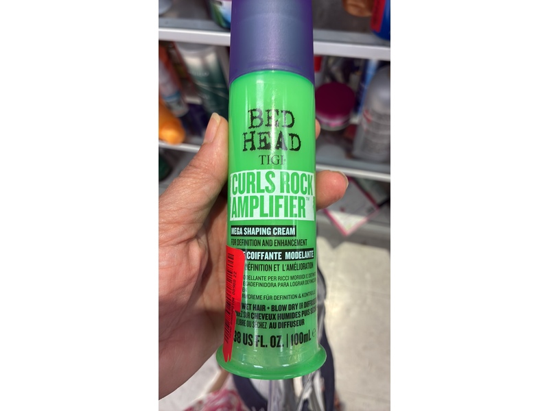 Tigi Bed Head Curls Rock Amplifier Mega Shaping Cream, 3.82 fl oz/113 mL