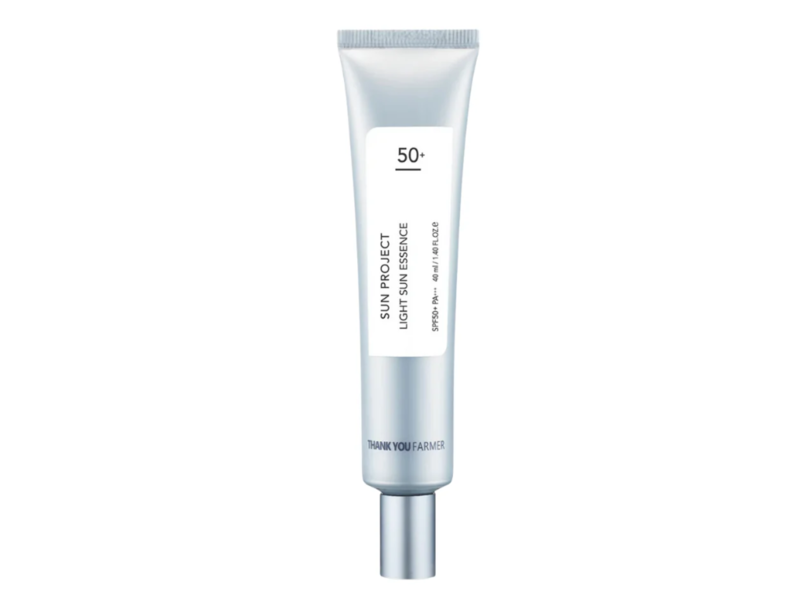 Thank You Farmer Sun Project Light Sun Essence, SPF 50+ PA+++, 1.40 fl oz/40 mL